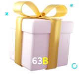 Receba seus bônus de boas-vindas no 63B