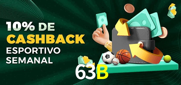 10% de bônus de cashback na 63B